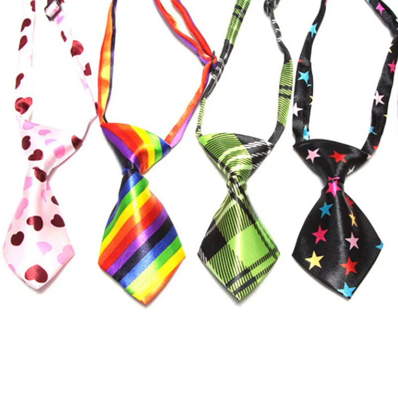 Beautiful Dog Cat Bow Tie Pet Puppy Grooming Cat Bow Tie Collar Adjustable Dog Tie Party Supplies Dog Accessories