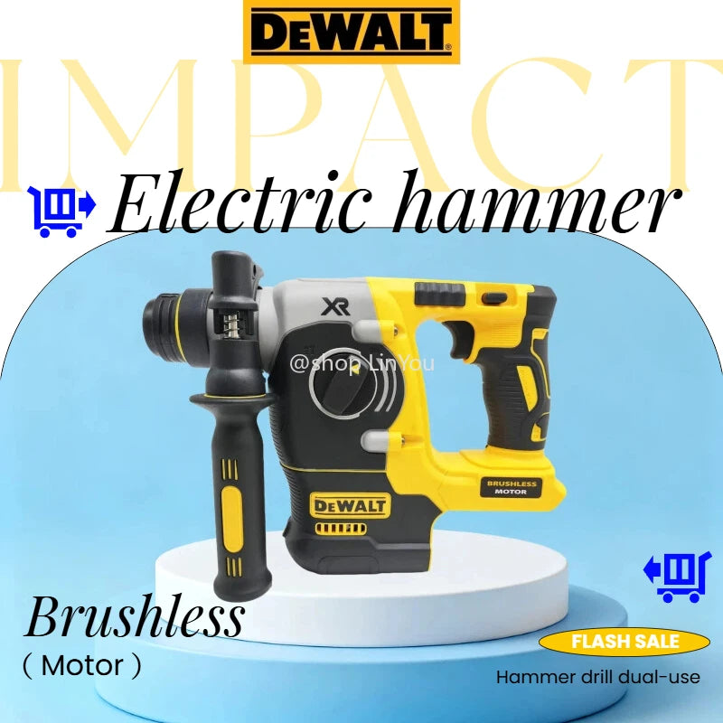 DEWALT 18V/20V MAX SDS Rotary Hammer Drill Brushless Cordless Impact Hammers Tool Only