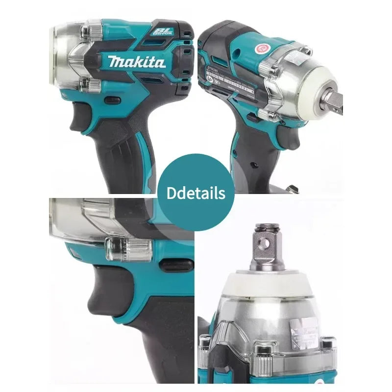 Makita DTW285 Tools Impact Wrench Machine Brushless Cordless Electric Wrench High Torque Rechargable Tool For Makita 18V Battery