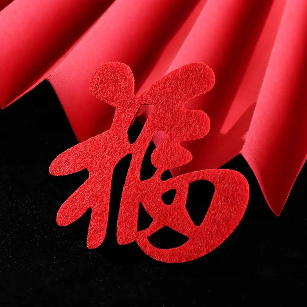 Chinese New Year Window Decorations Fortune Decorations New Home Housewarming Happy Home Decorating Door Stickers