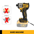 DEWALT 3400RPM DCF845 Brushless Cordless Impact Driver 20V Electric Screwdriver Compact Industrial DIY Repair Power Tools