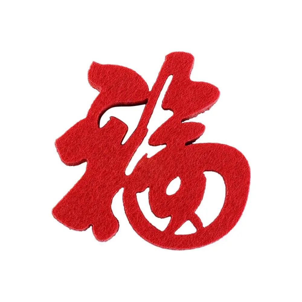 Chinese New Year Window Decorations Fortune Decorations New Home Housewarming Happy Home Decorating Door Stickers