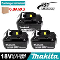 🍃🍃🍃2026 New Makita 18V BL1850B 6.0Ah Lithium Battery for LXT/TD173D/BL1830/BL1860/TW251D/TD251DZ Power Tools Replacement