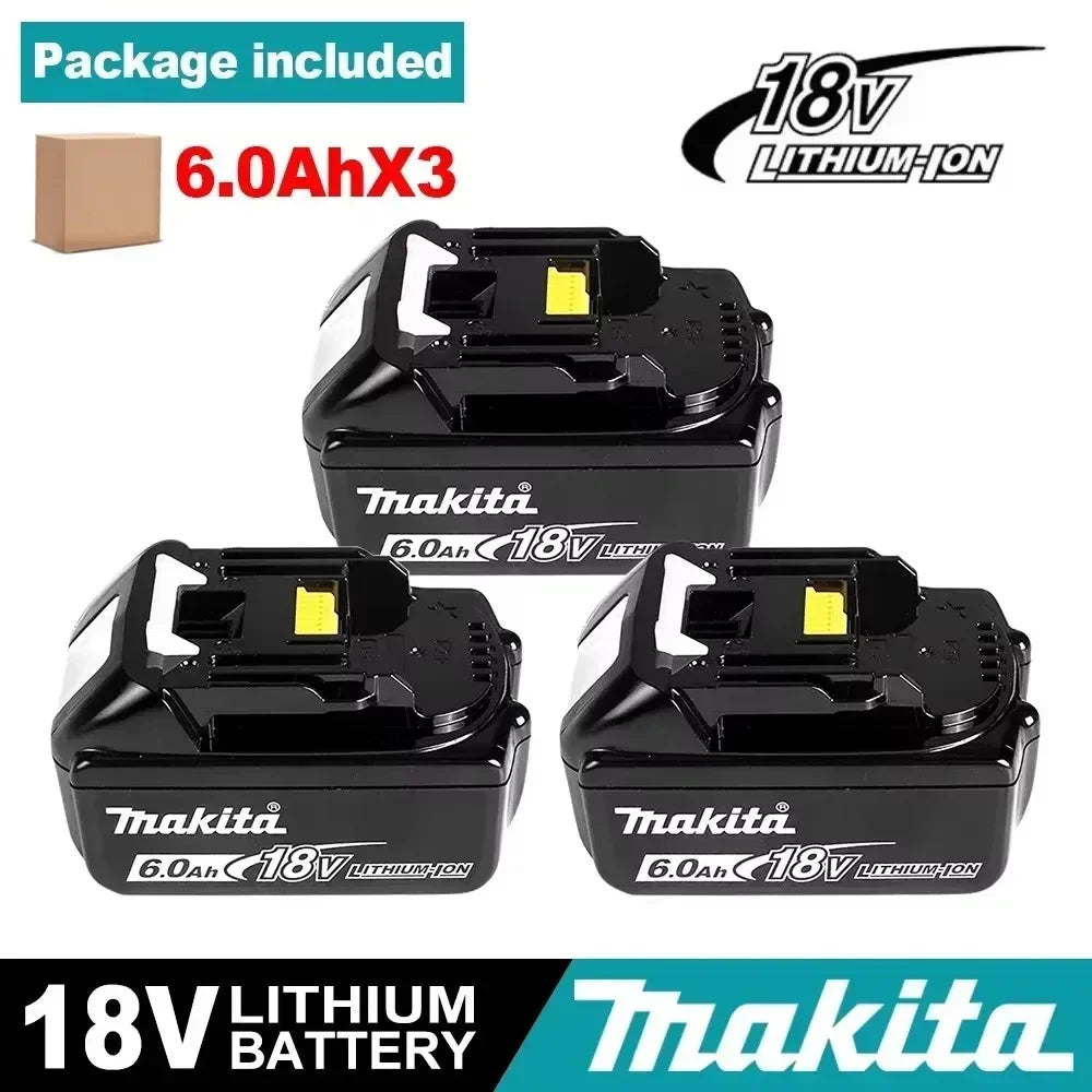 🍃🍃🍃2026 New Makita 18V BL1850B 6.0Ah Lithium Battery for LXT/TD173D/BL1830/BL1860/TW251D/TD251DZ Power Tools Replacement