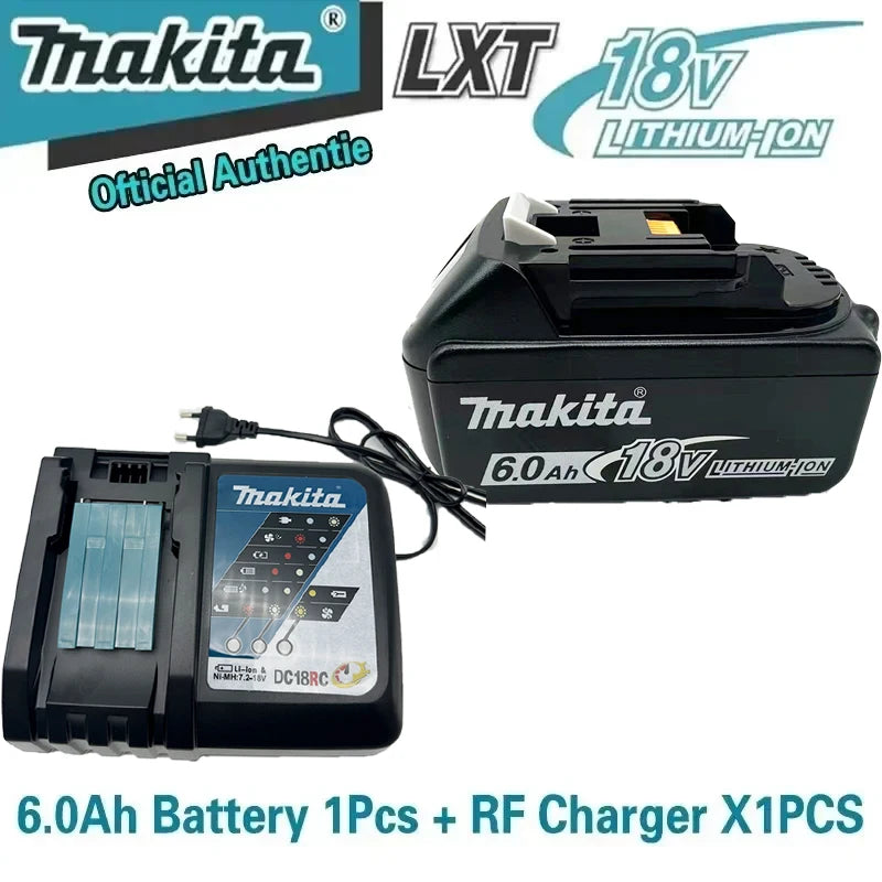 🍃🍃🍃2026 New Makita 18V BL1850B 6.0Ah Lithium Battery for LXT/TD173D/BL1830/BL1860/TW251D/TD251DZ Power Tools Replacement
