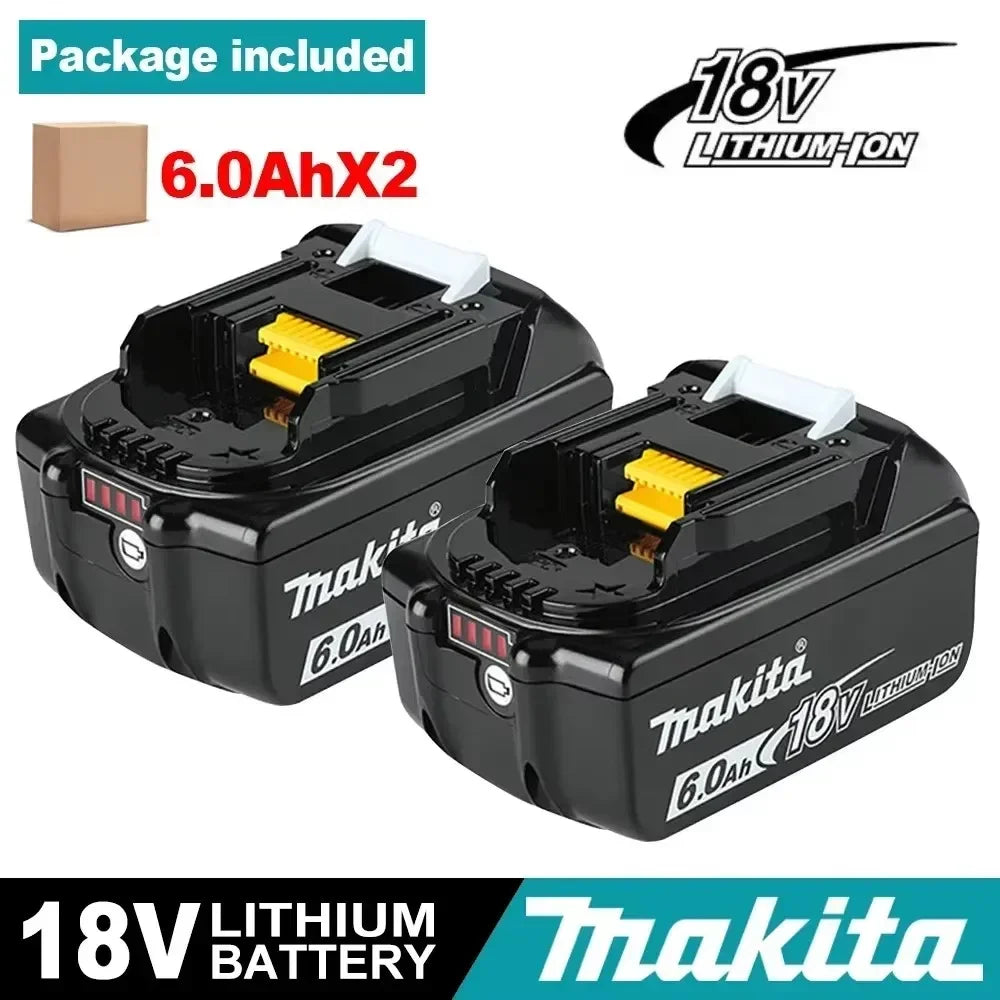 🍃🍃🍃2026 New Makita 18V BL1850B 6.0Ah Lithium Battery for LXT/TD173D/BL1830/BL1860/TW251D/TD251DZ Power Tools Replacement