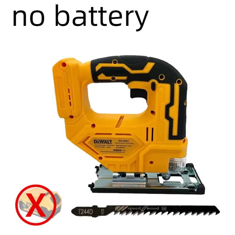Dewalt  2700RPM Brushless Curve Saw Cordless Electric Jig Saw Portable Multifunction Adjustable Woodworking 20V Power Tool
