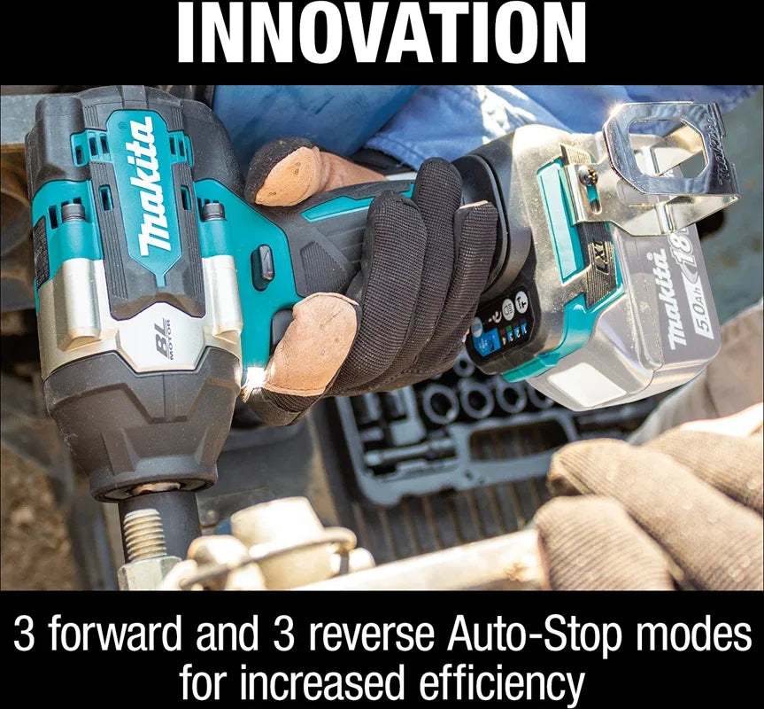 Makita DTW700 18V Brushless Electric Wrench Cordless Drill Screwdriver Free Delivery Large Torque Power Tools Torque Wrench