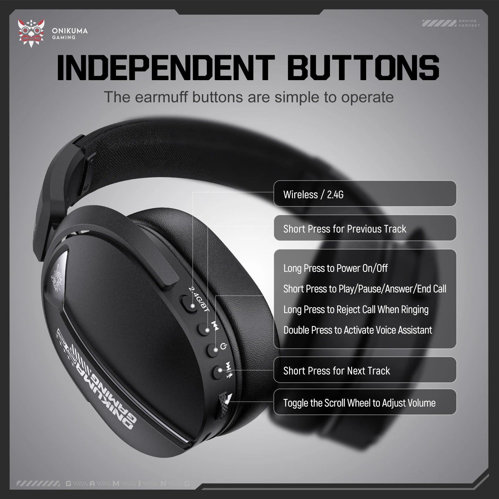 Gaming Headset with Ergonomic Design Breathable Glow Effect 360 Degree Rotatable Microphone Suitable for PS5 PC Notebook