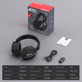 Gaming Headset with Ergonomic Design Breathable Glow Effect 360 Degree Rotatable Microphone Suitable for PS5 PC Notebook