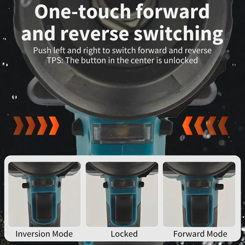 Makita DTW700 18V Brushless Electric Wrench Cordless Drill Screwdriver Free Delivery Large Torque Power Tools Torque Wrench