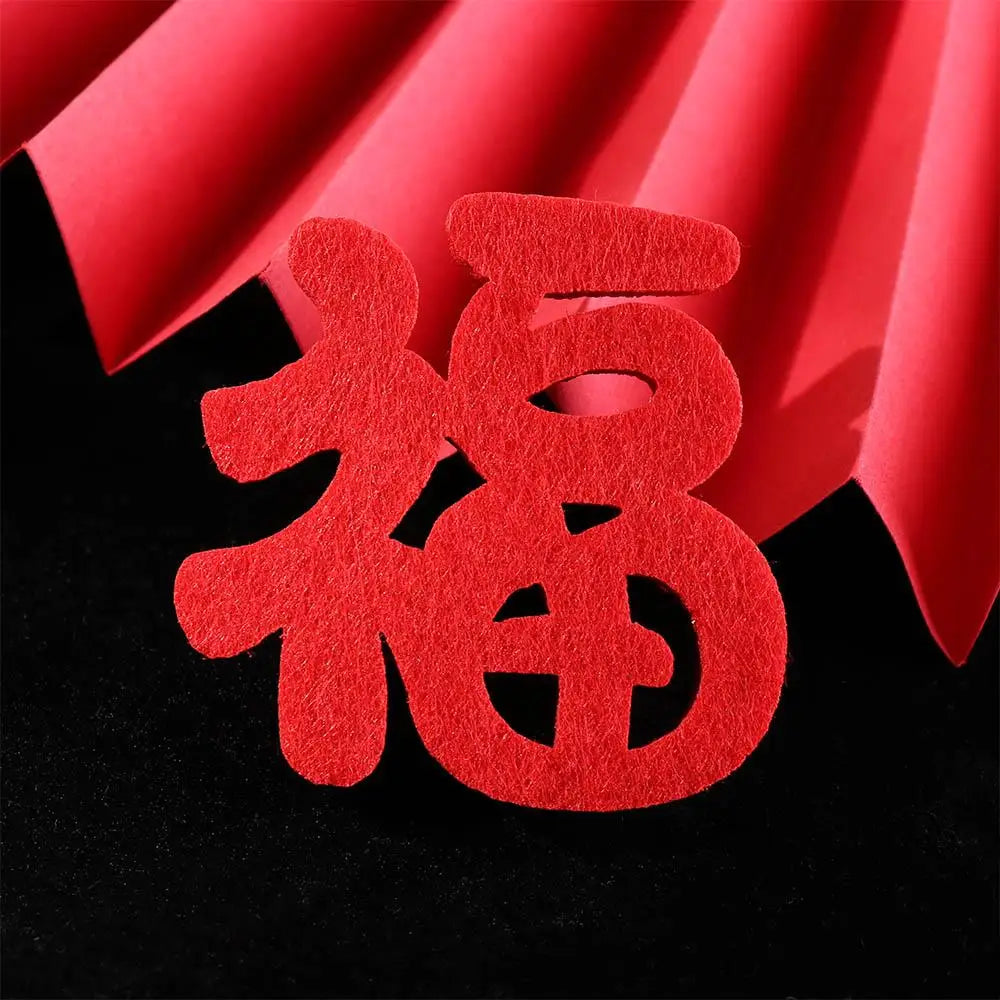 Chinese New Year Window Decorations Fortune Decorations New Home Housewarming Happy Home Decorating Door Stickers